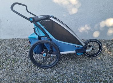 Thule bike chariot two seater double pram