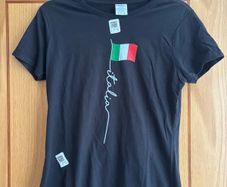 Brand New Ladies Italia T-Shirt XS