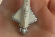 90s Space Shuttle Shoe Charm / Jibbitz