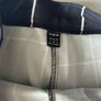 Navy and white trousers Image 3