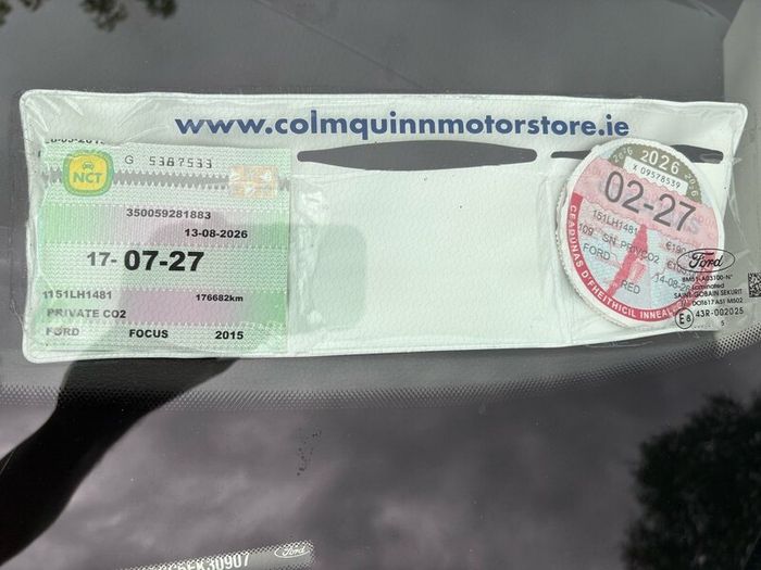 Ford Focus Titanium 1.6TDCI, NCT 07/27