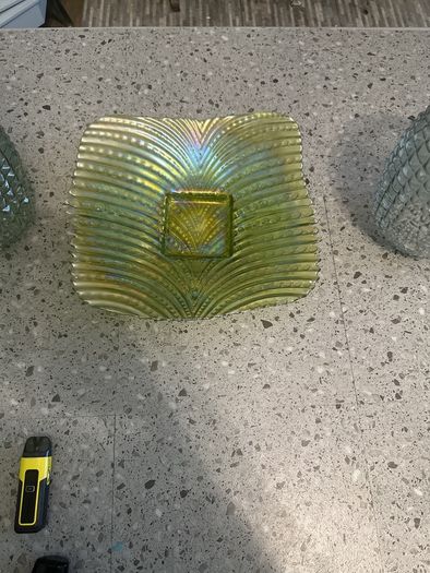 glass fruit bowl
