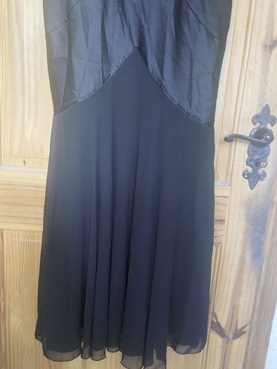 Amanda Wakely black evening/debs dress (free post)