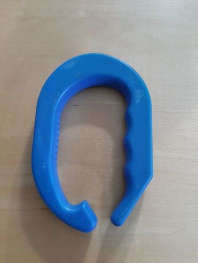 Shopping bag carry handle