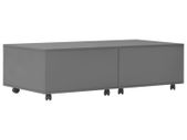 Coffee Table High Gloss Grey 120x60x35 cm