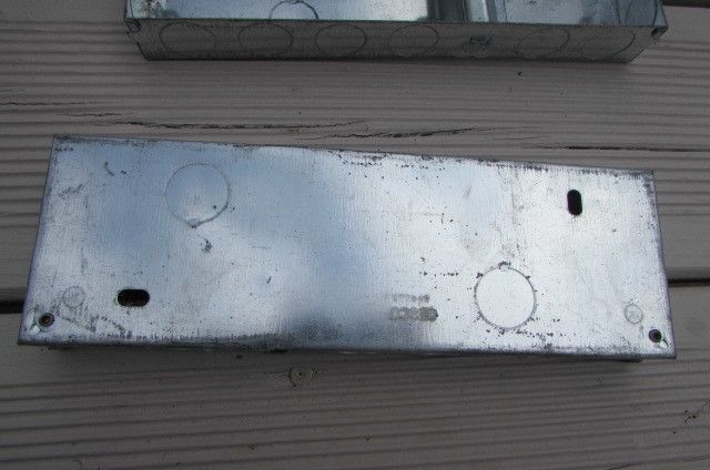 2 + 1 Flush Metal Boxes x 4 for Sale