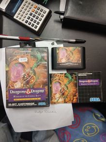 Dungeons & Dragons: Warriors of the Eternal Sun (Complete) - SEGA Megadrive
