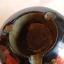 Vintage Hand Painted Oriental Lacquered Dish Image 6