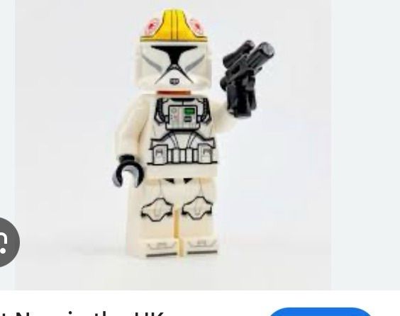 lego Star Wars clone trooper pilot