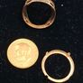 full sovereign mounted in 9ct gold ring Image 6