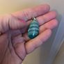 Green pendant Amazonite / malachite ? Image 3