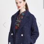 Savida speckled navy coat with white fleck size 12 Image 2