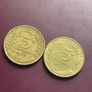 Collection of 14 old French coins 20 10 and 5 centimes 1966 1997 Image 5