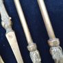 Brass, companion set, Fireside set, solid brass Image 9