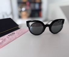 Fendi Paradeyes Grey Mirror Cat Eye