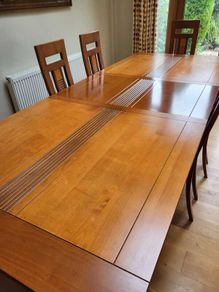 Dining Room Table and Six Chairs