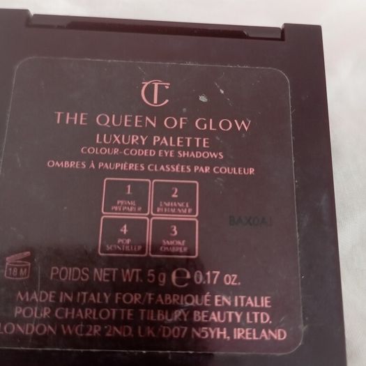 CT eye shadow palette