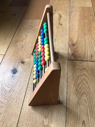 Vintage 1970's Abacus and Play and Learn Puzzles
