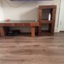cabinet shelf, coffee table, matching stand Image 2