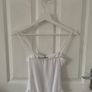 White Ruched Bodysuit PrettyLittleThing PLT Image 3