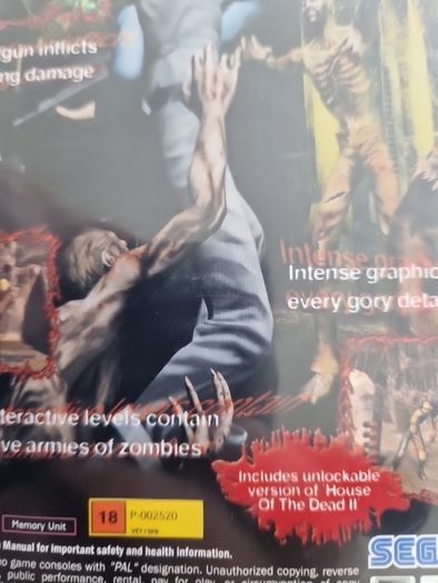 House of the Dead III 3 Xbox Original Games Original
