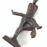 Mid century bronze figurine of gymnasts training Image 4