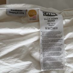 King Size Duck Down Duvet (240x220) JYSK Himmeltinden