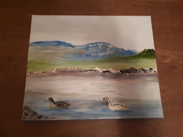 Beautifully hand painted picture