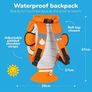 Trunki Paddlepak Waterproof Kids Swim Bag Bavkpack - Chuckles the Clown Fish (Medium -7.5L) Image 4