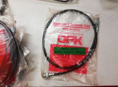 Suzuki GS250 GSX400 Speedo Cable