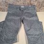 womens TOMMY HILFIGER jeans grey leopard print stretchy Size W31 L32 Image 2