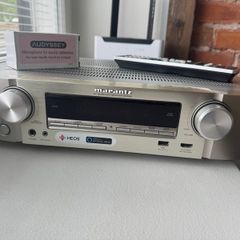 Marantz NR1509 Champagne edition 5.2-channel network AV receiver Heos WiFi Bluetooth AirPlay 2 Alexa Dolby Vision HLG Hi rez 24bit 192 KHz