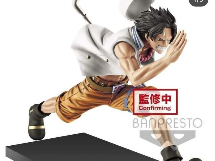 BanPresto One Piece Magazine Figure - A Piece of Dream No. 1 Vol. 1 Portgas D. Ace anime figure