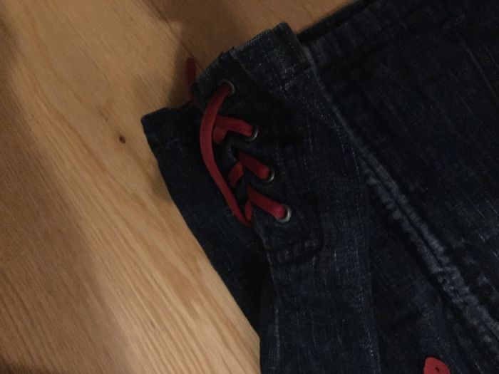 Girls denim jacket, size 110