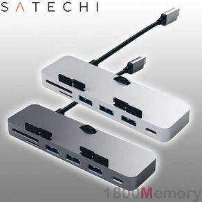 Satechi USB-C Clamp Hub Pro Type C for Apple iMac / iMac Pro USB 3.0 Micro SD