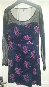 Mila lace floral dress size S UK8 EU36 Postage included
