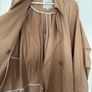 COS short trench coat with pleated back and belt size 10/38 Image 6
