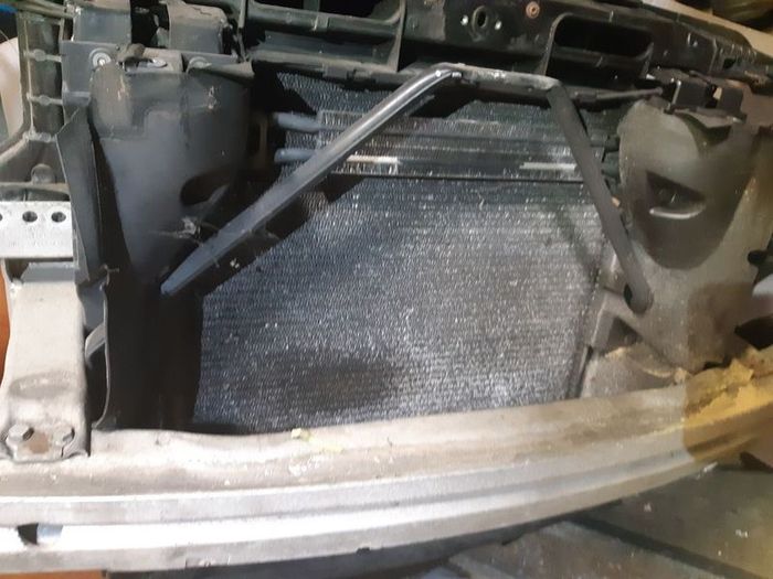 Bmw E83 X3 Front Panel With Bumper Crash Support Bar Slam Panel Radiator Pack