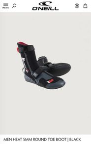 O'Neill Heat 5mm Round Toe Boot  Size 5 size UK 36