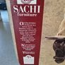 Hand Carved Mahogany Wall Sconce (Set of 2). Image 3