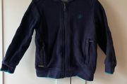 Ted baker zip up navy sweater/cardigan size 2-3
