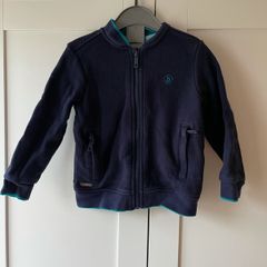 Ted baker zip up navy sweater/cardigan size 2-3