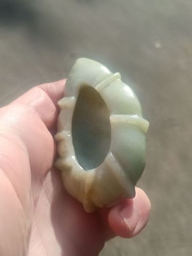 Qing Dynasty Jade Brush Washer