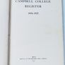 Antique book "The Campbell College register, 1894 to 1927" hardcover   1927 Belfast Image 4