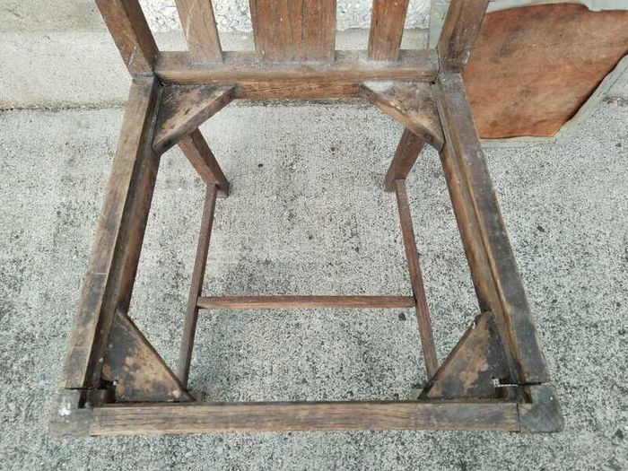 Antique Chair From The 1900's - Vintage Furniture Collectors Restoration Project - Retro Collectable