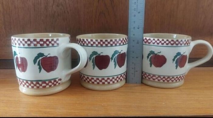 Nicholas Mosse Apple Pattern Large Mugs, Priced Individually, Three Available