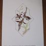 Print of Orchids in Arabic Design Image 2