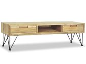 TV Cabinet 120x35x35 cm Solid Teak