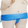 Inflatable Sumo Wrestler Costume Suit for Kid Blow up Party Fat Suit Funny Halloween Costume Kids Cosplay Fancy Dress Outfit under 110cm (FREE SHIPPING) Image 5