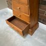 Unique Solid Hardwood Pyramid Chest of Drawers Image 5